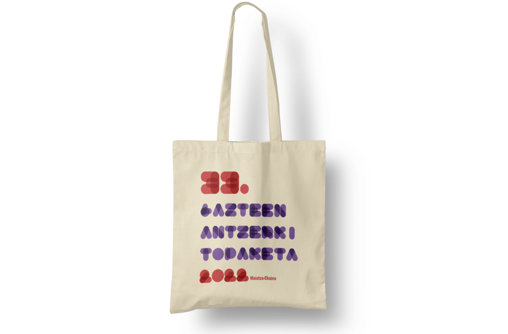 Diseño de Bolsa Gazteen Antzerki Topaketa